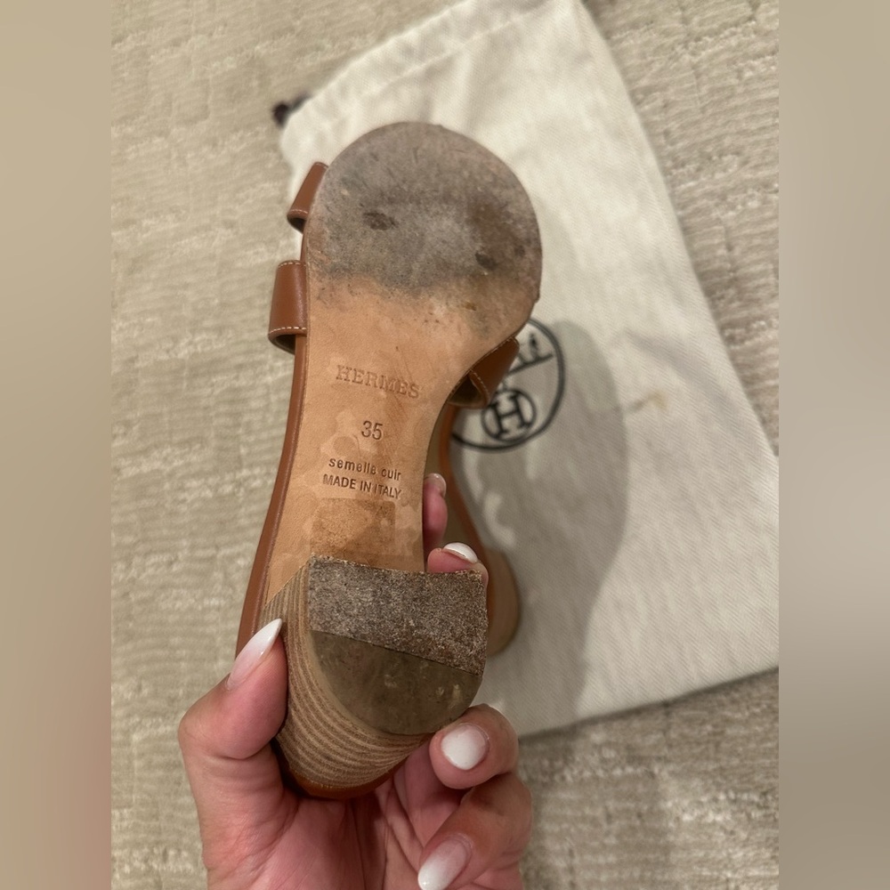 HERMES OASIS ORAN SANDALS - Picture 11 of 11